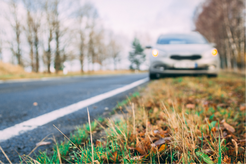 Stop Safely on The Roadside